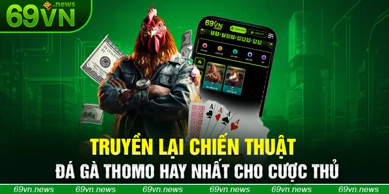 Truyền lại chiến thuật đá gà Thomo hay nhất cho cược thủ